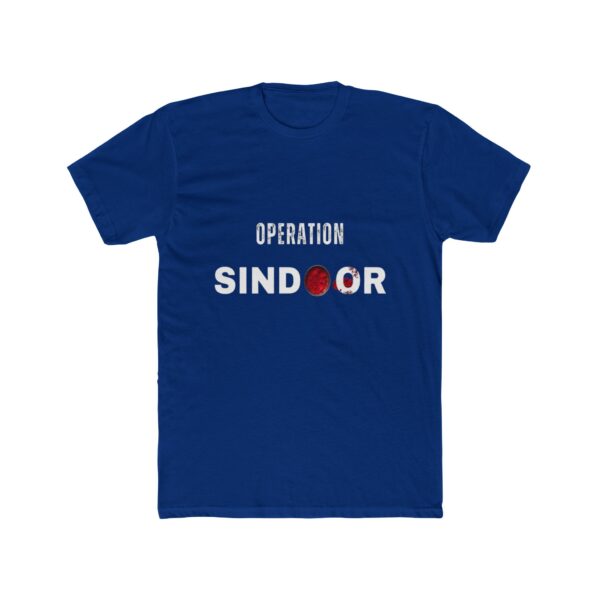 Operation SINDOOR Unisex Cotton Crew Tee - Casual Stylish Shirt for Everyday - Image 4