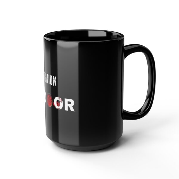 Funny Operation Sindoor Black Mug - Perfect for Hot Beverages & Gifts - Image 4
