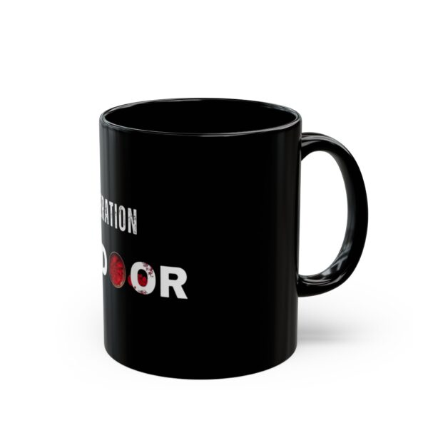 Funny Operation Sindoor Black Mug - Perfect for Hot Beverages & Gifts - Image 2