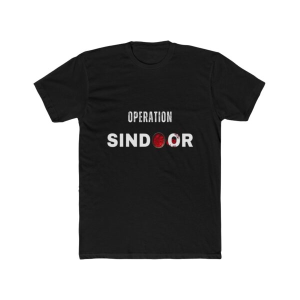 Operation SINDOOR Unisex Cotton Crew Tee - Casual Stylish Shirt for Everyday - Image 2