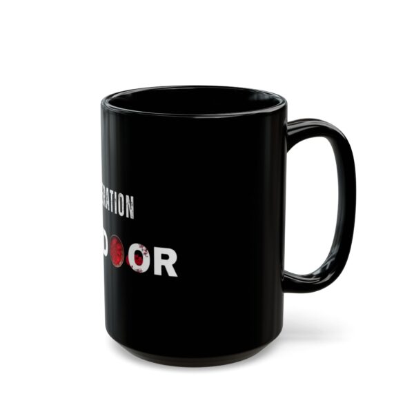Funny Operation Sindoor Black Mug - Perfect for Hot Beverages & Gifts - Image 3