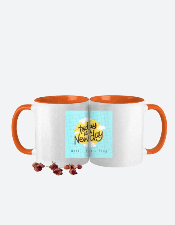 Colorful Motivational Coffee Mug - Today is a New Day