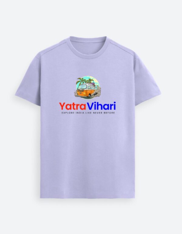 Lavender Supima T-Shirt for Travel Lovers