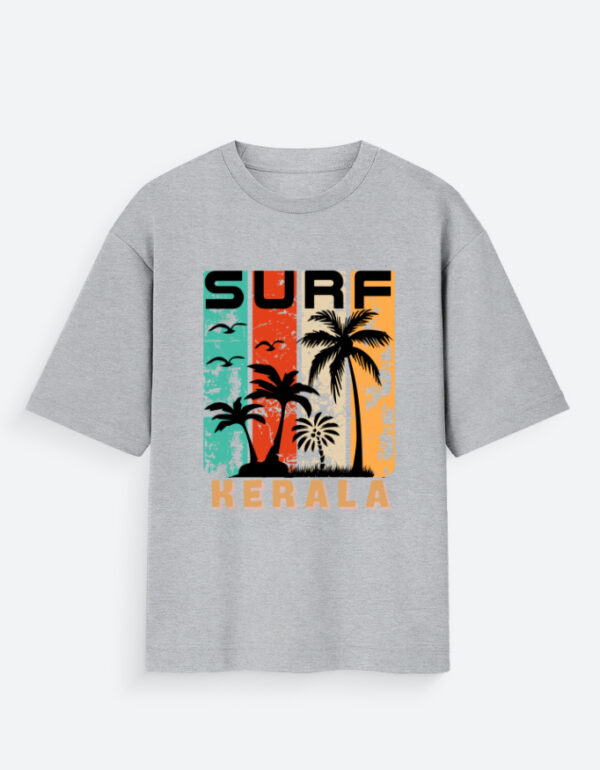 SURF KERALA | Unisex Oversized Standard T-Shirt - Image 4