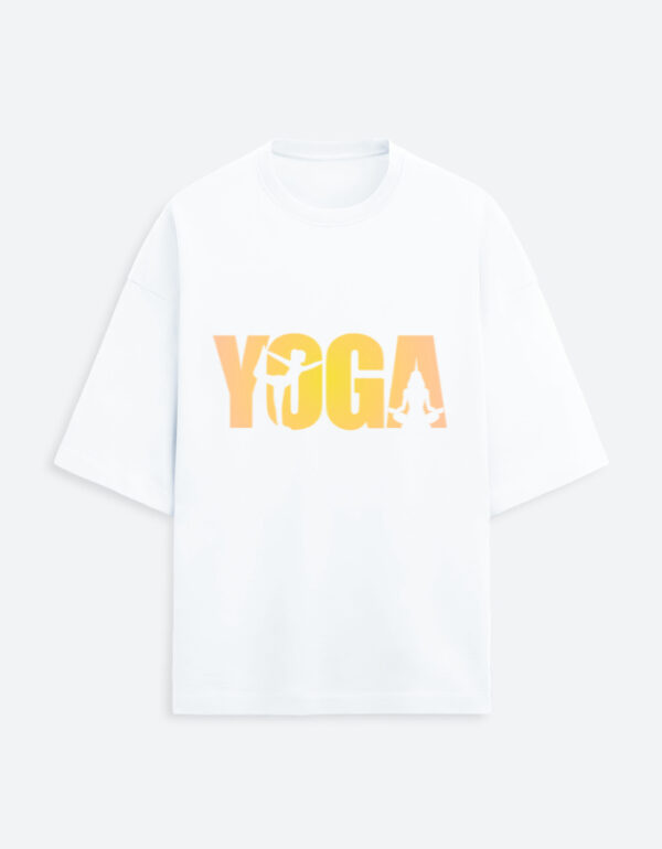 Unisex Terry Oversized Tee - White
