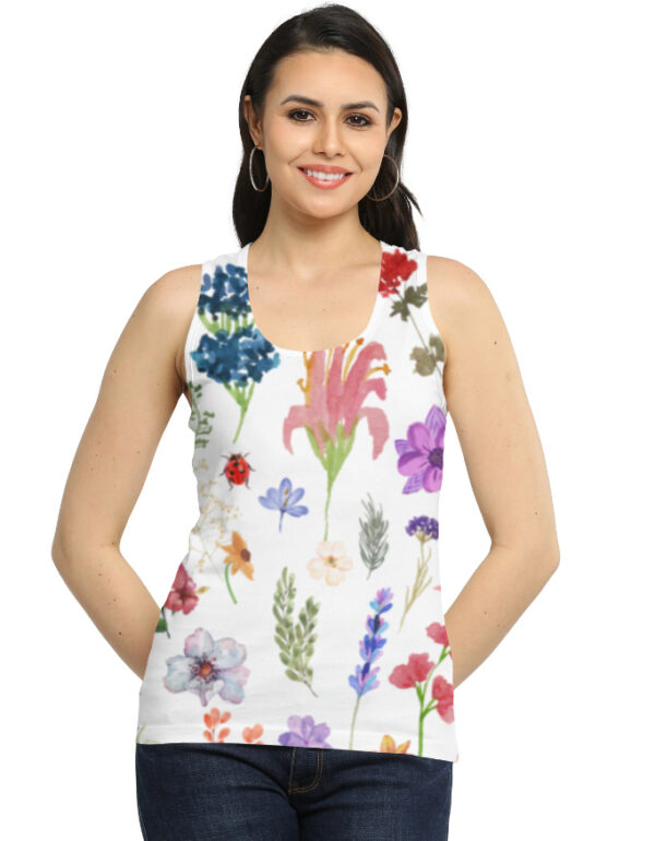 Women AOP Tank Top – Comfortable. Stylish. Bold