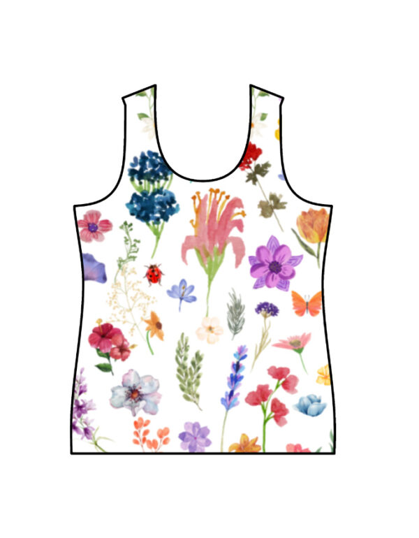 Women AOP Tank Top – Comfortable. Stylish. Bold - Image 2